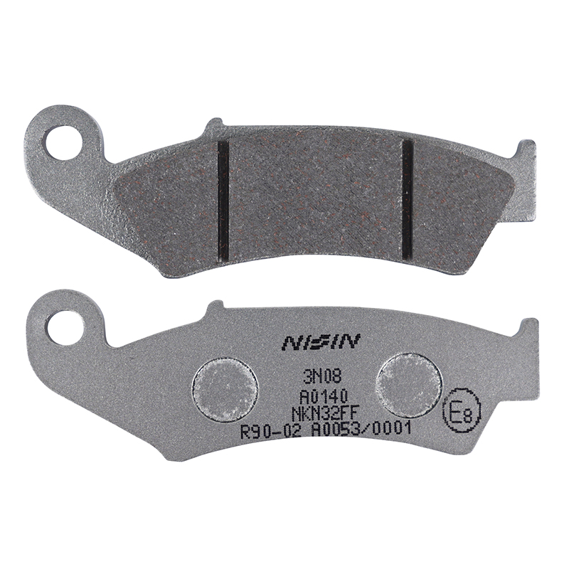 Plaquette de frein Nissin semi-métal ECE R90 (A0140)