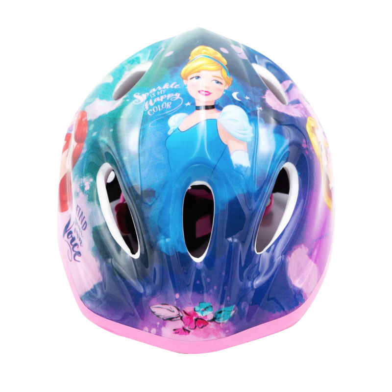 Casque vélo enfant Disney Princesse rose taille 52-56 - vue 2