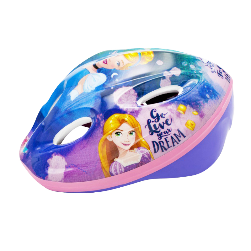 Casque vélo enfant Disney Princesse rose taille 52-56 - vue 8
