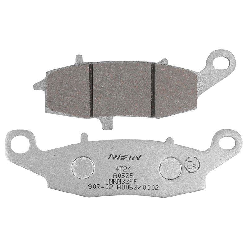 Plaquettes de frein Nissin semi-métal ECE R90 A0525