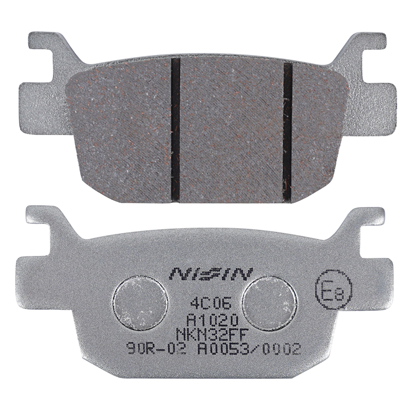 Plaquettes de frein Nissin semi-métalliques ECE R90 (A1020)
