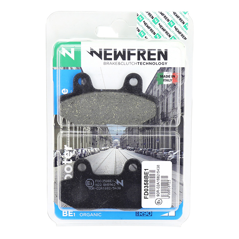 Plaquette de frein Newfren pour Peugeot Speedfight 3 2010-2014 et Speedfight 4 2015+ (FD0358BE) - vue 3