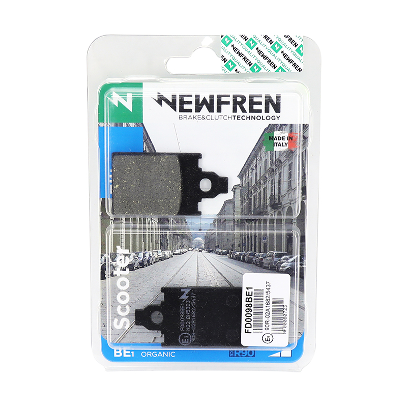 Plaquette de frein Newfren FD0098BE organique avant MBK X-Limit Yamaha DTR Malaguti F12 F15 - vue 3