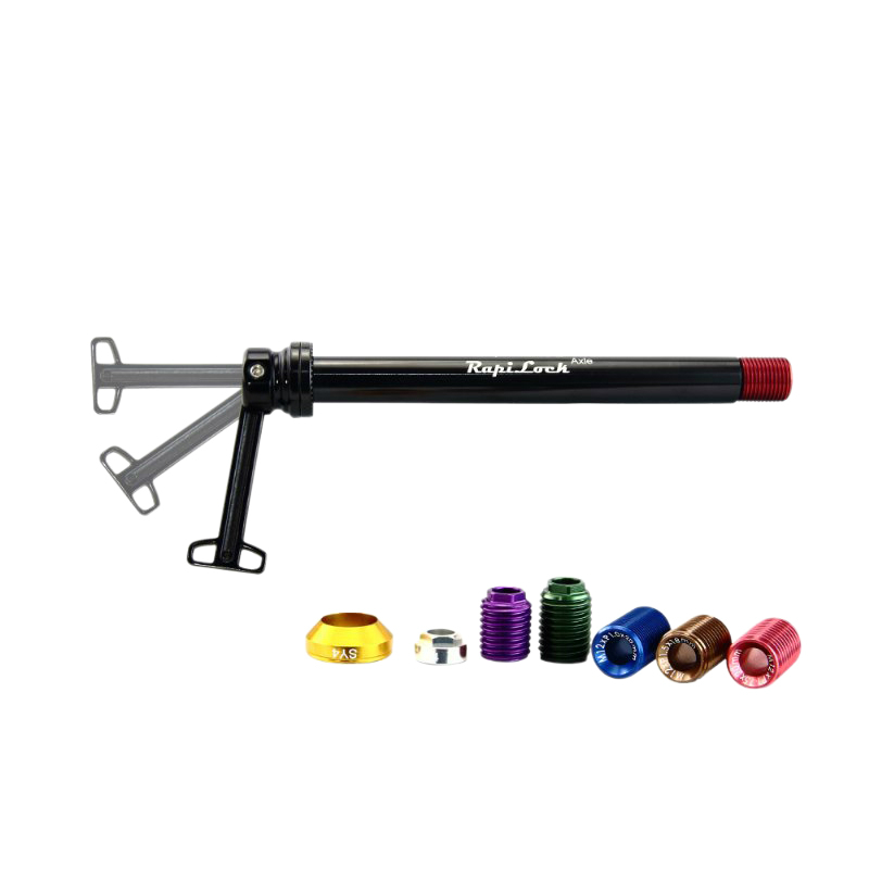 Axe traversant blocage rapido roue route avant RAPILOCK LG 105MM M12X100 - vue 2