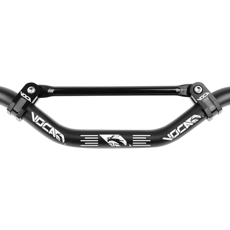 Guidon VOCA RACING aluminium T6 22,2 mm L640 mm H48,5 mm noir - vue 4