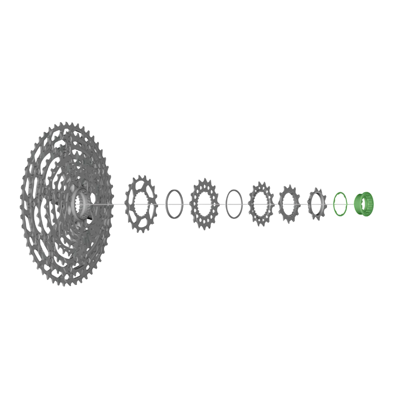 Contre-écrou Shimano Deore pour cassette Microspline 12V CS-M7100 - vue 3