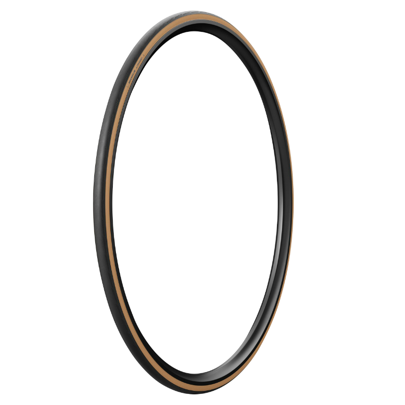 Pneu route 700 x 32 Michelin lithion 4 noir-beige TS (32-622) - vue 3