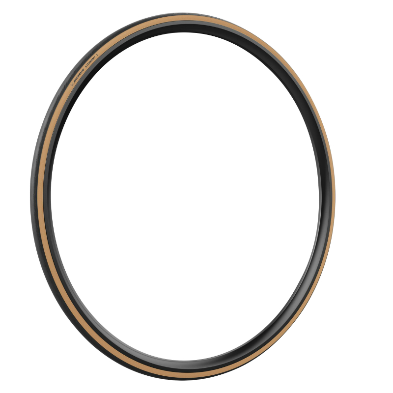 Pneu route 700 x 32 Michelin lithion 4 noir-beige TS (32-622) - vue 4