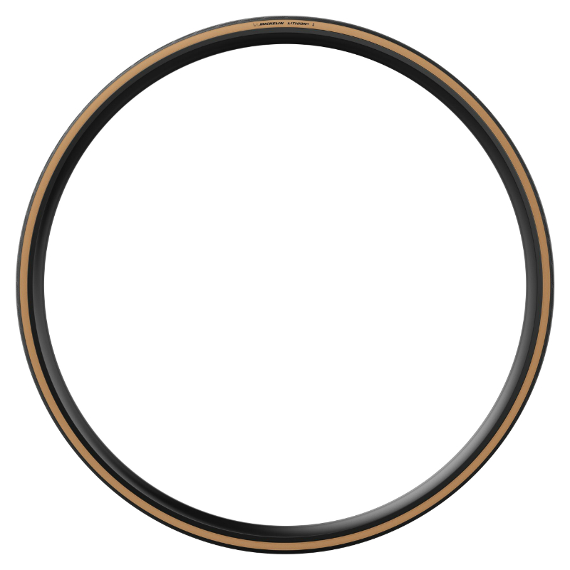 Pneu route 700 x 32 Michelin lithion 4 noir-beige TS (32-622) - vue 5