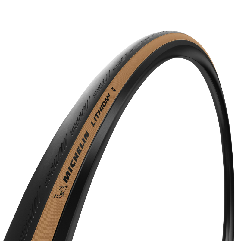 Pneu route 700 x 32 Michelin lithion 4 noir-beige TS (32-622) - vue 6
