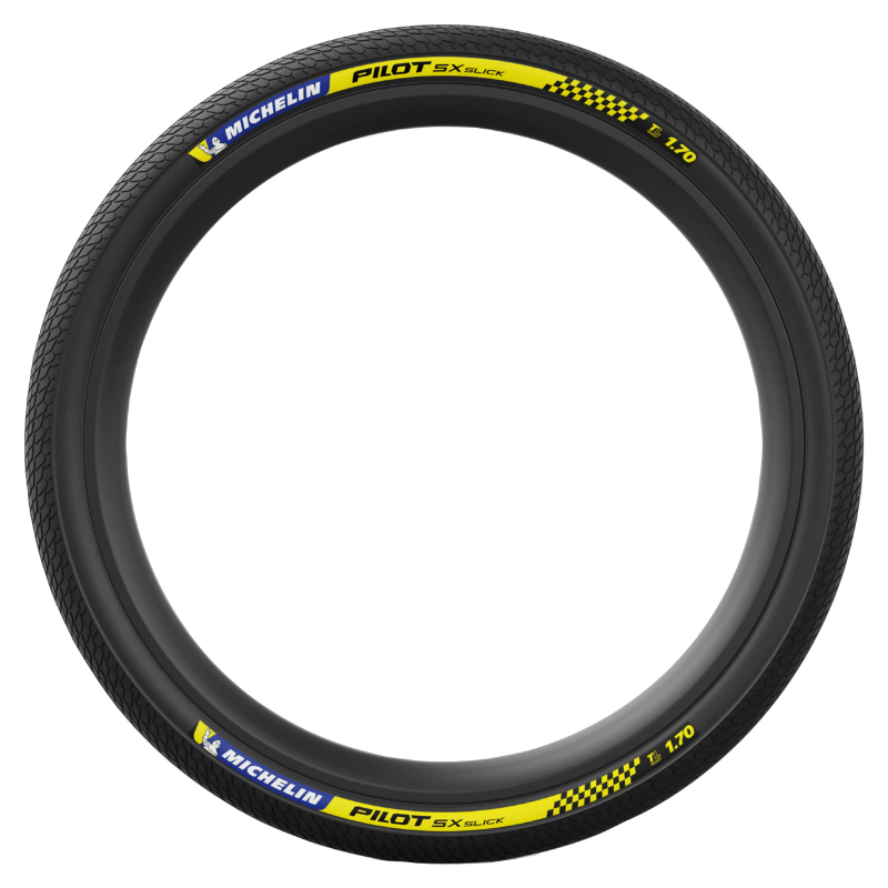 Pneu BMX 20 x 1 3/8 Michelin Pilot SX noir TR (37-451) - vue 6