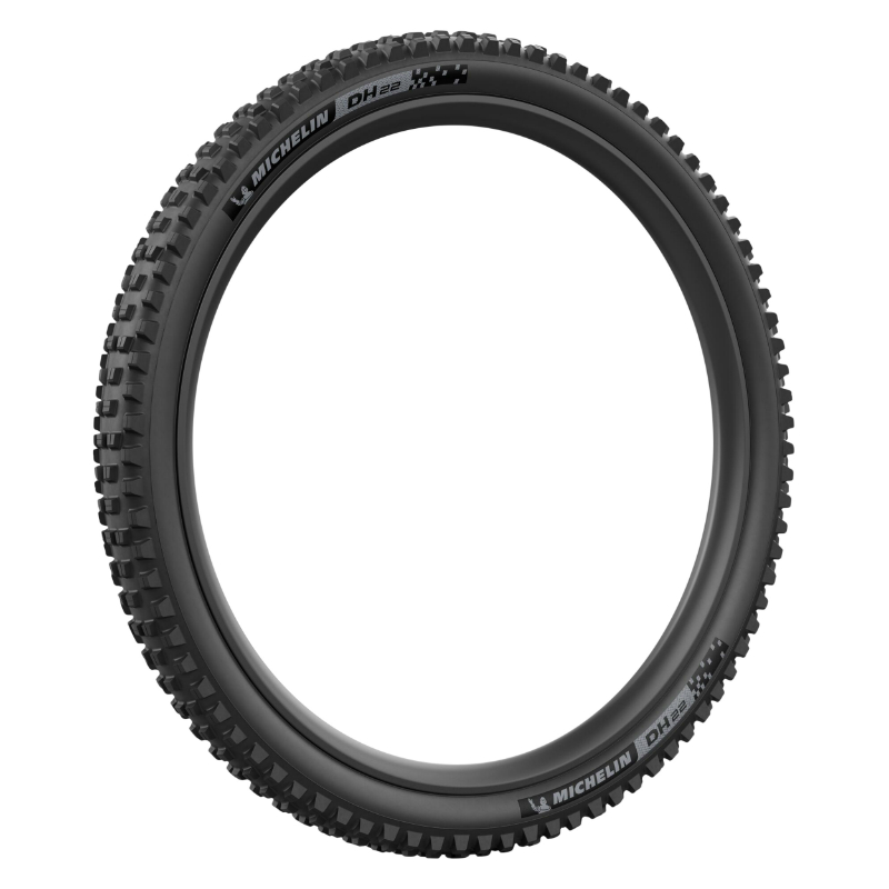 Pneu VTT Michelin DH22 Gravity 27,5 x 2,40 Racing Line noir tubeless ready - vue 4
