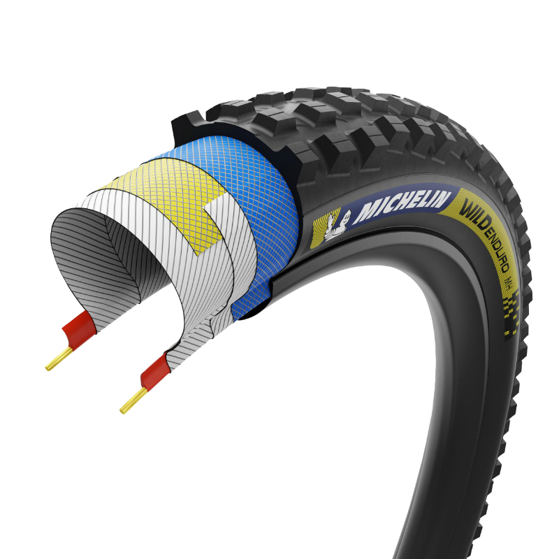 Pneu VTT Michelin Wild Enduro 29 x 2.50 Racing Line tubeless ready - vue 5