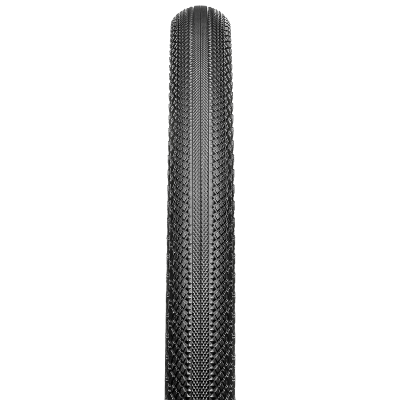 Pneu gravel 700 x 40 Hutchinson Overide Hardskin noir-marron tubeless ready renforcé TS - vue 2