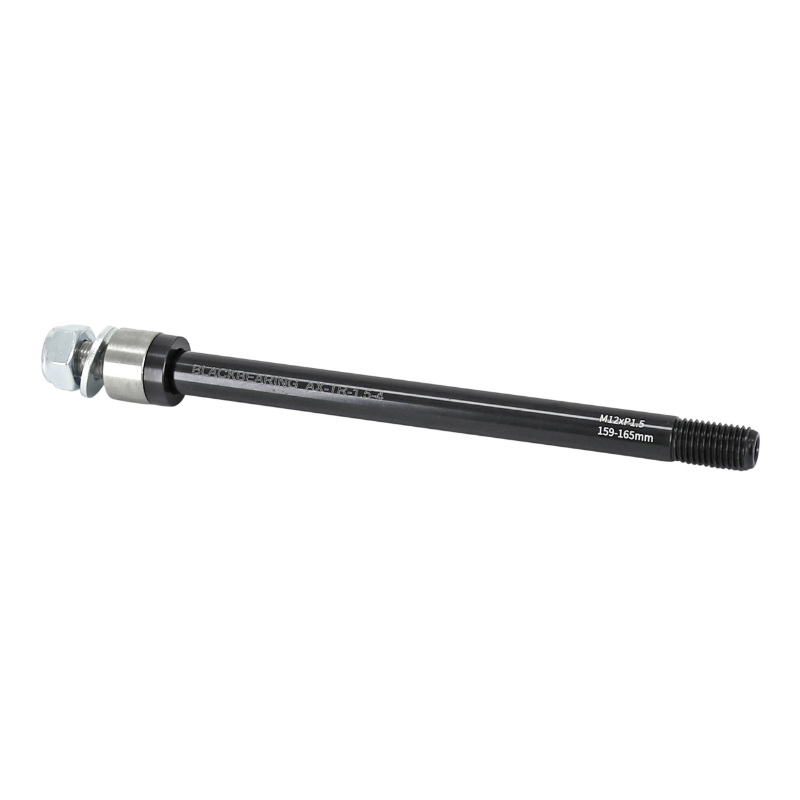 Axe traversant remorque roue arrière Black Bearing filetage M12X1.5MM pour 12X142-148 (159-165MM) avec entretoise - vue 2