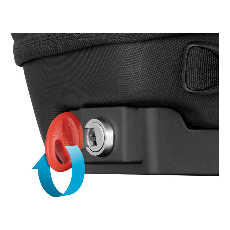 Sacoche de reservoir moto Shad E03CL capacite 3L pour fixation click system verrouillage a cle (X0SE03CL) - vue 6