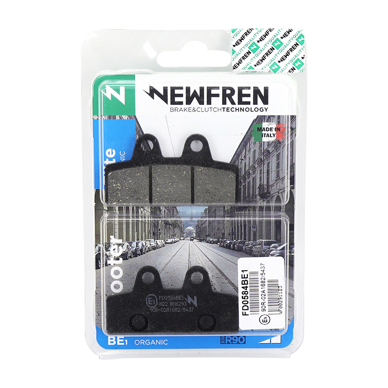 Plaquette de frein Newfren FD0584BE avant organique Niu M+1 M1 U 2018+ - vue 3