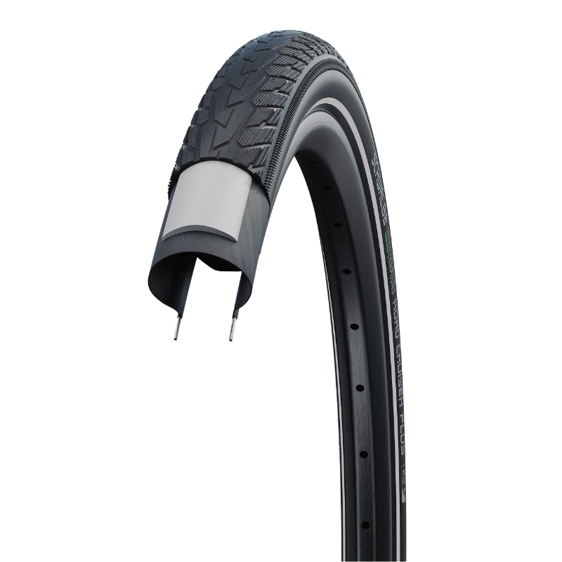 Pneu VTT urbain Schwalbe Motion Road Cruiser Plus 26 x 1.75 HS484 noir TR - vue 2