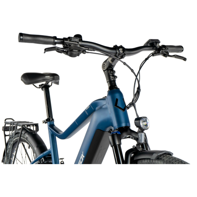 Velo electrique-vae VTC 29 Leader Fox sandy homme bleu mat 9V moteur roue ar bafang 36V 45NM batterie 20AH (17,5'' - H45CM - taille m - pour adulte de 168CM à 178CM) - vue 2
