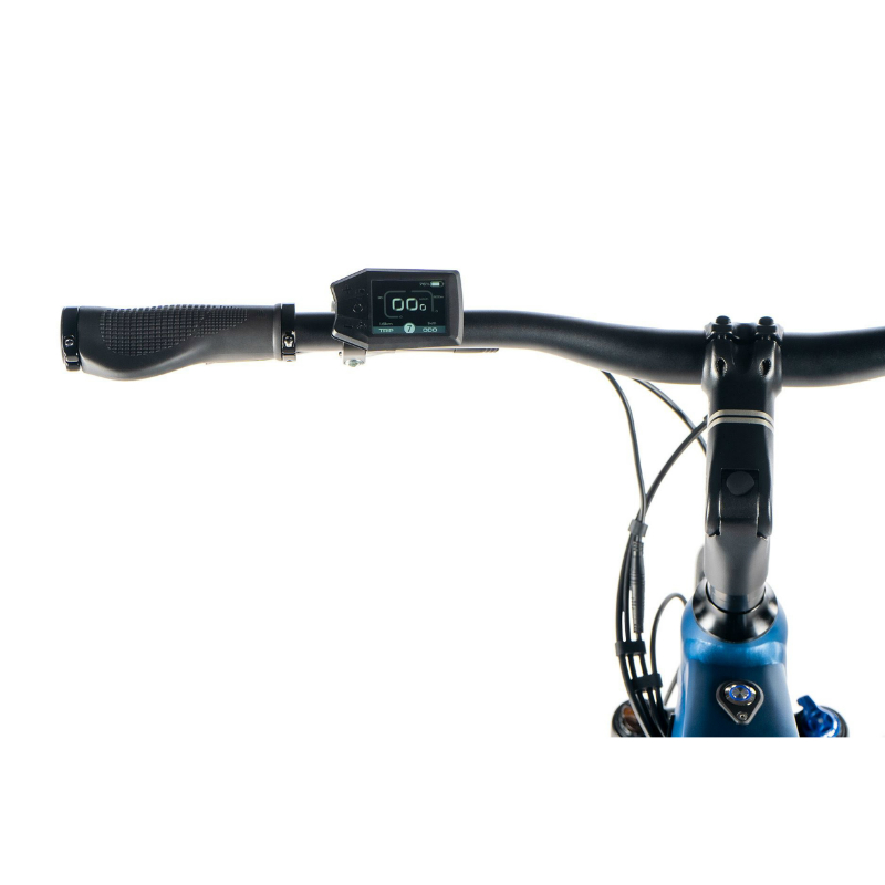 Velo electrique-vae VTC 29 Leader Fox sandy homme bleu mat 9V moteur roue ar bafang 36V 45NM batterie 20AH (17,5'' - H45CM - taille m - pour adulte de 168CM à 178CM) - vue 5
