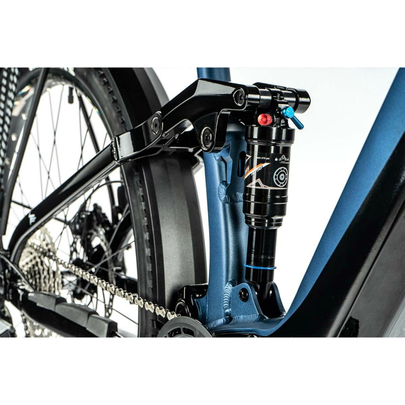Velo electrique-vae VTT 29 Leader Fox axen tout suspendu homme bleu mat 10V moteur central panasonic GX ultimate 36V 90NM batterie 20AH (cadre 21,5'' - H55CM - XL - pour adulte de 185CM à plus) - vue 2
