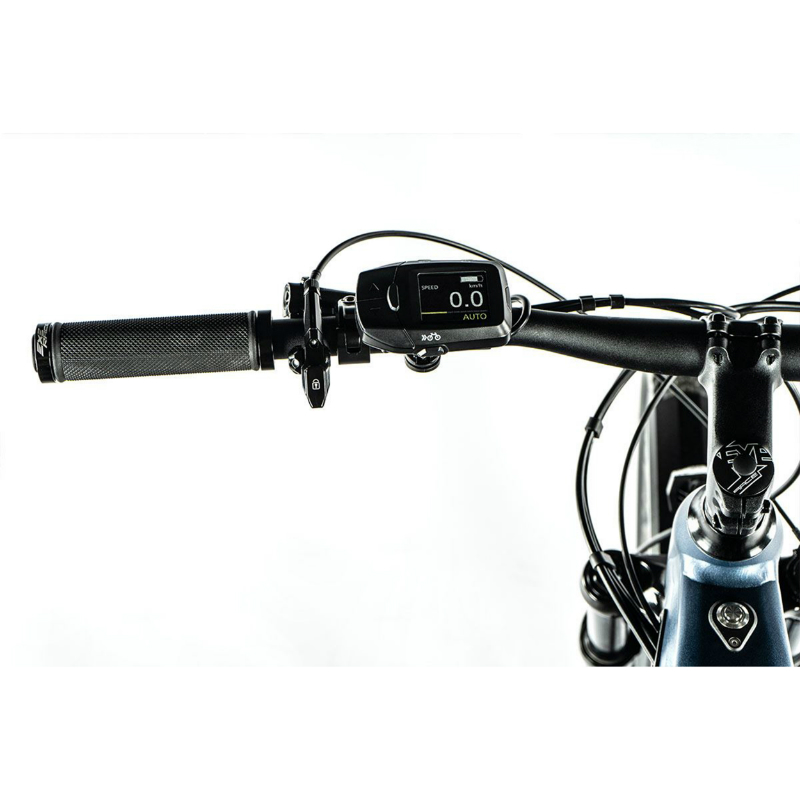 Velo electrique-vae VTT 29 Leader Fox axen tout suspendu homme bleu mat 10V moteur central panasonic GX ultimate 36V 90NM batterie 20AH (cadre 21,5'' - H55CM - XL - pour adulte de 185CM à plus) - vue 4