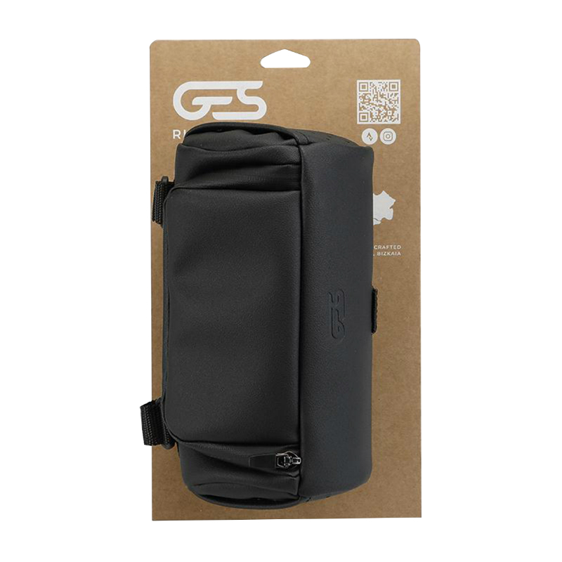 Sacoche de cintre Sélection P2R Gorla cylindre noir cuir synthétique déperlant 3L (L22 x diam 12cm) - vue 3