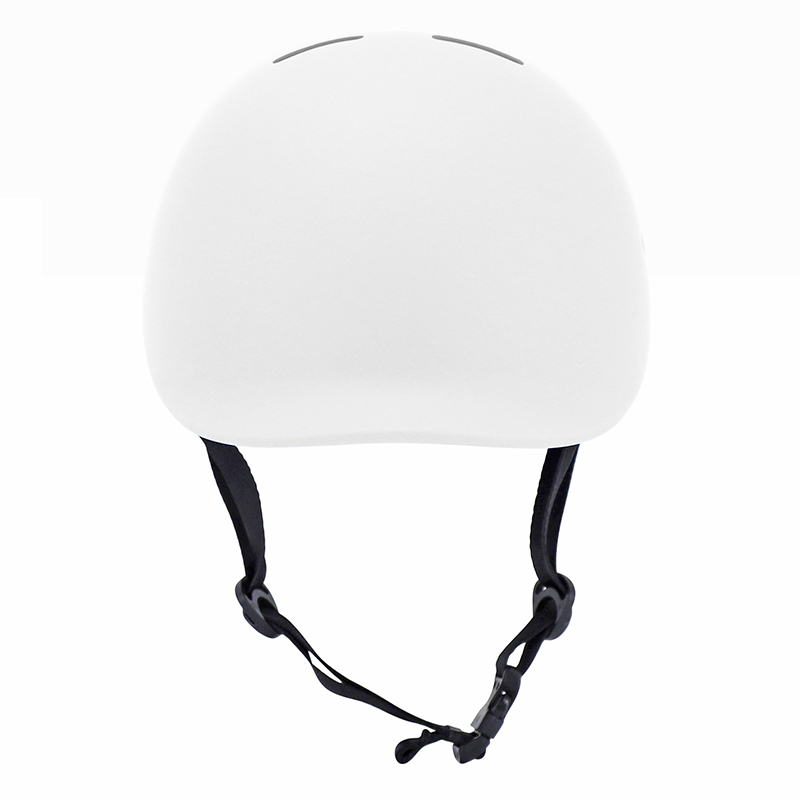 Casque vélo enfant Newton Urban blanc mat taille 48-52 - vue 2