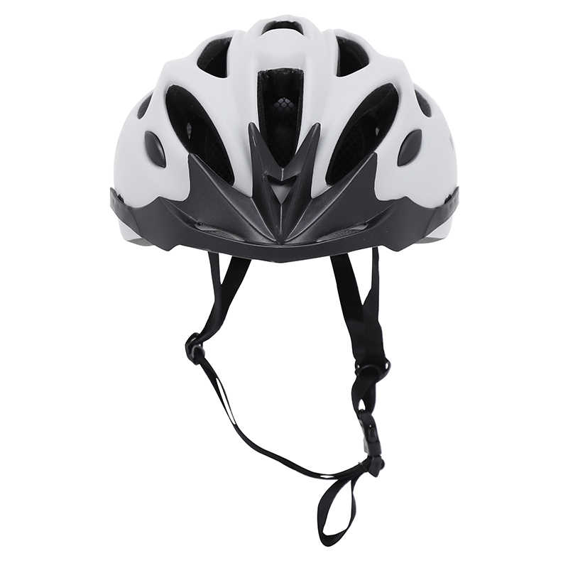 Casque vélo adulte Newton route-VTT sport gris clair mat in-mold Fidlock 55-58 cm avec visière - vue 2