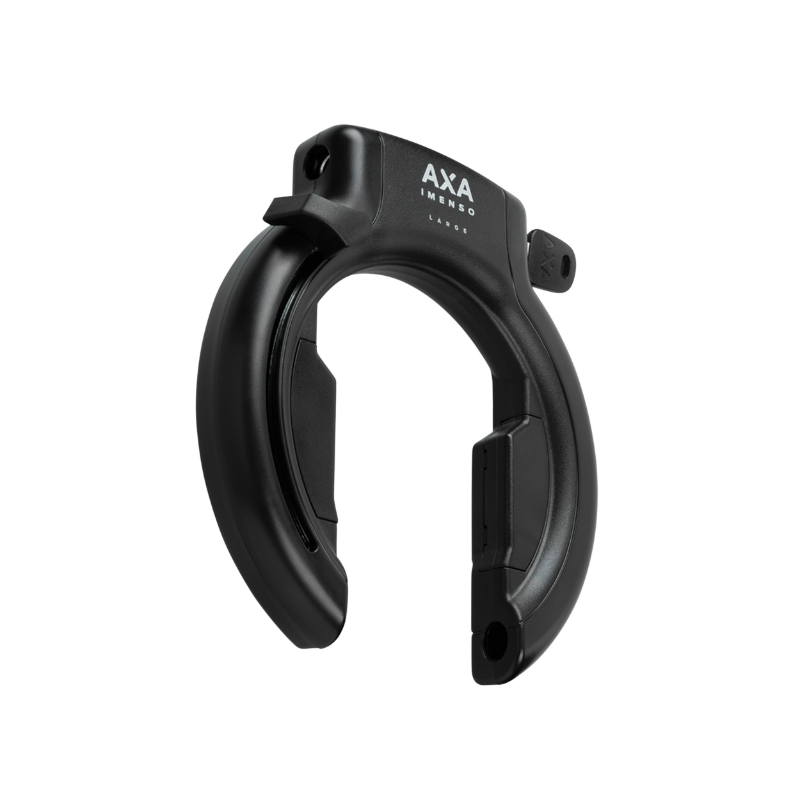 Antivol vélo fer à cheval AXA Imenso grande ouverture 75 mm noir - clé rétractable - sécurité niveau 12-15 - vue 2