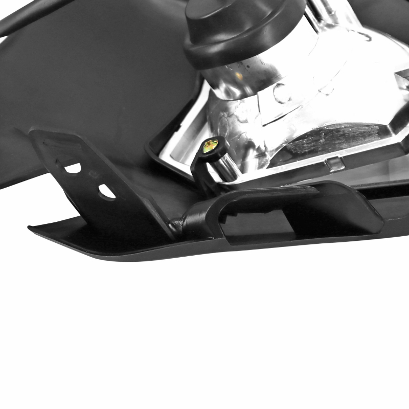 Plaque phare-tête de fourche moto universel type KTM noir P2R - vue 7
