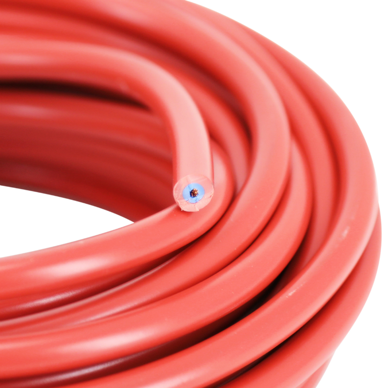 Fil de bougie diamètre 7 mm rouge 10 m Sélection P2R - vue 2