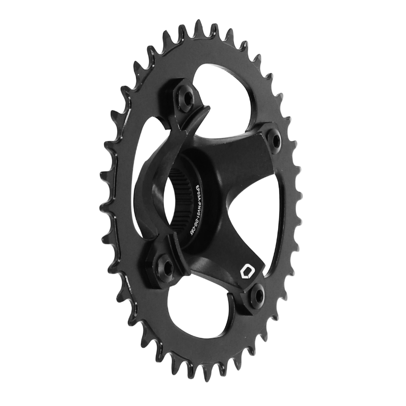 Plateau acier 38 DTS Panasonic pour vélo Leader Fox fat bike - vue 2