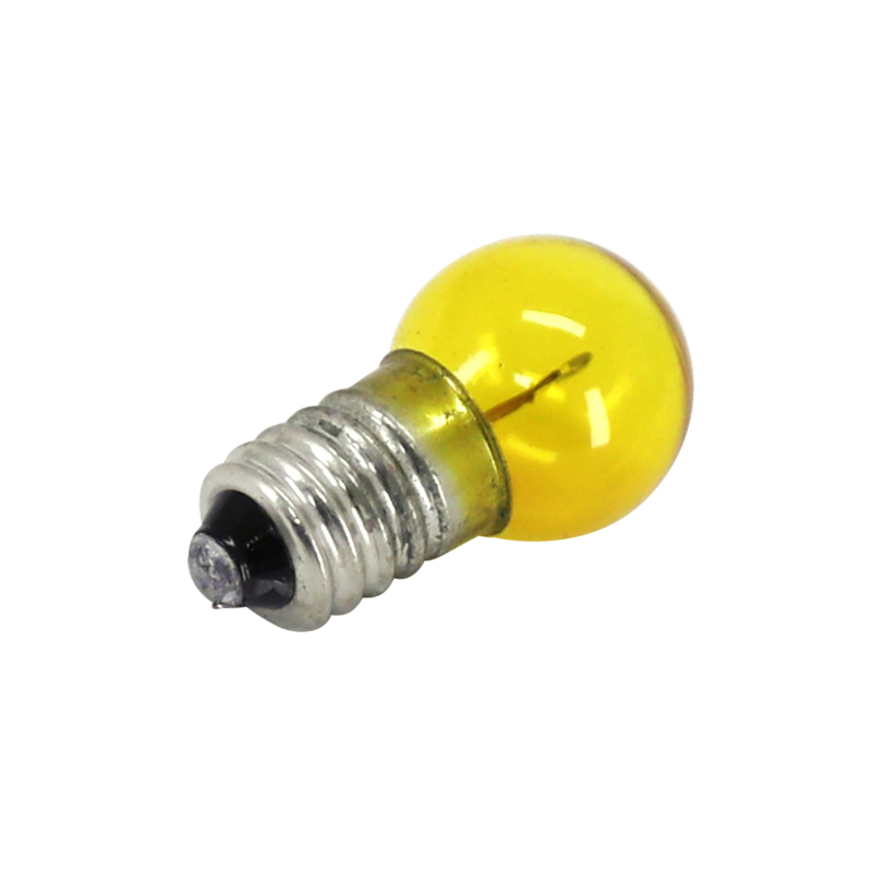 Ampoule standard 6V 6W culot E-10 jaune Sélection P2R - vue 2
