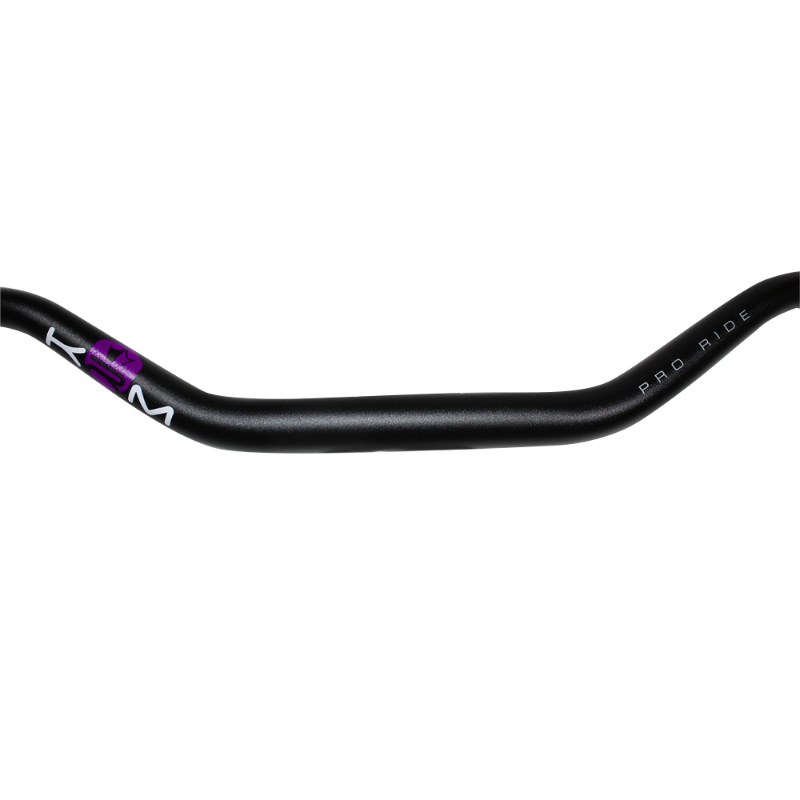 Guidon KRM Pro Ride Oversize 28,6 mm Aluminium Noir-Violet avec Mousse - vue 2