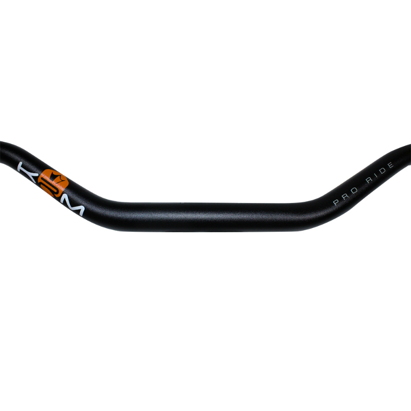 Guidon KRM Pro Ride Oversize 28,6 mm Aluminium Noir Orange avec Mousse - vue 2