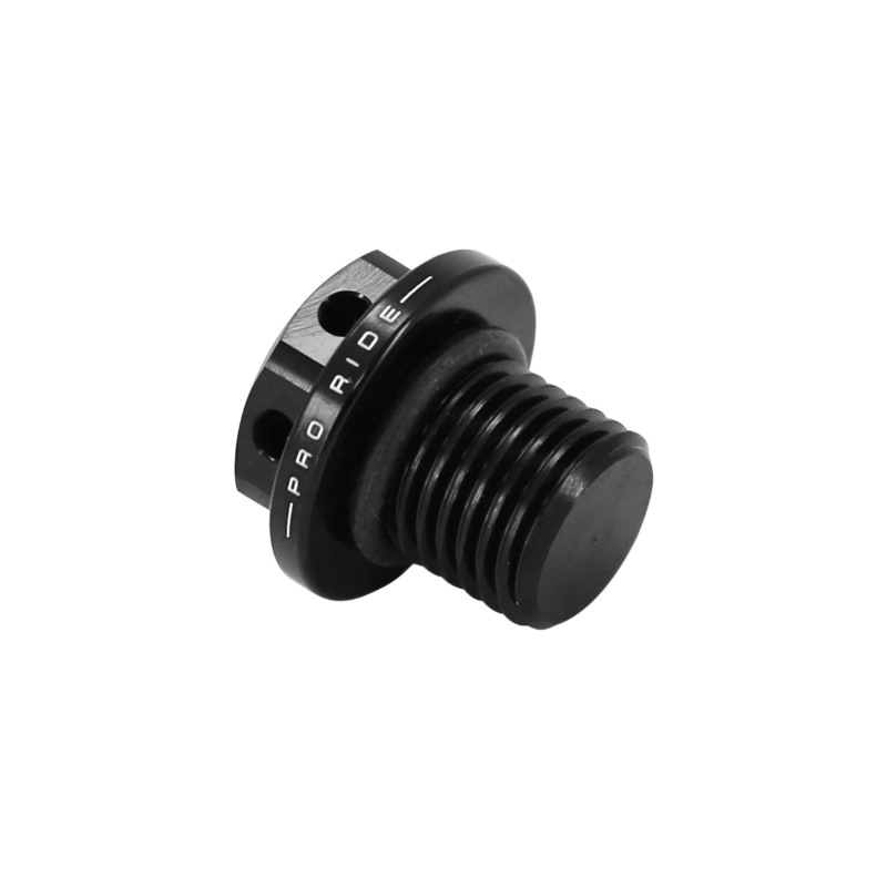 Bouchon d'huile KRM Pro Ride alu CNC noir pour MBK 50 Booster/Stunt/Nitro/Ovetto et Yamaha 50 BWS/Slider/Aerox/Neos - vue 2