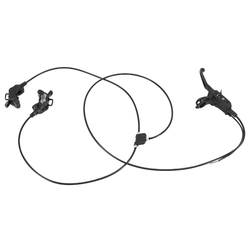 Frein a disque cargo hydraulique star 4 pistons arriere avec double etrier durite 1700MM et frein parking (1200MM + 500MM pour chaque etrier) (kit) levier gauche 4 doigts et etriers pre-montes - vue 3