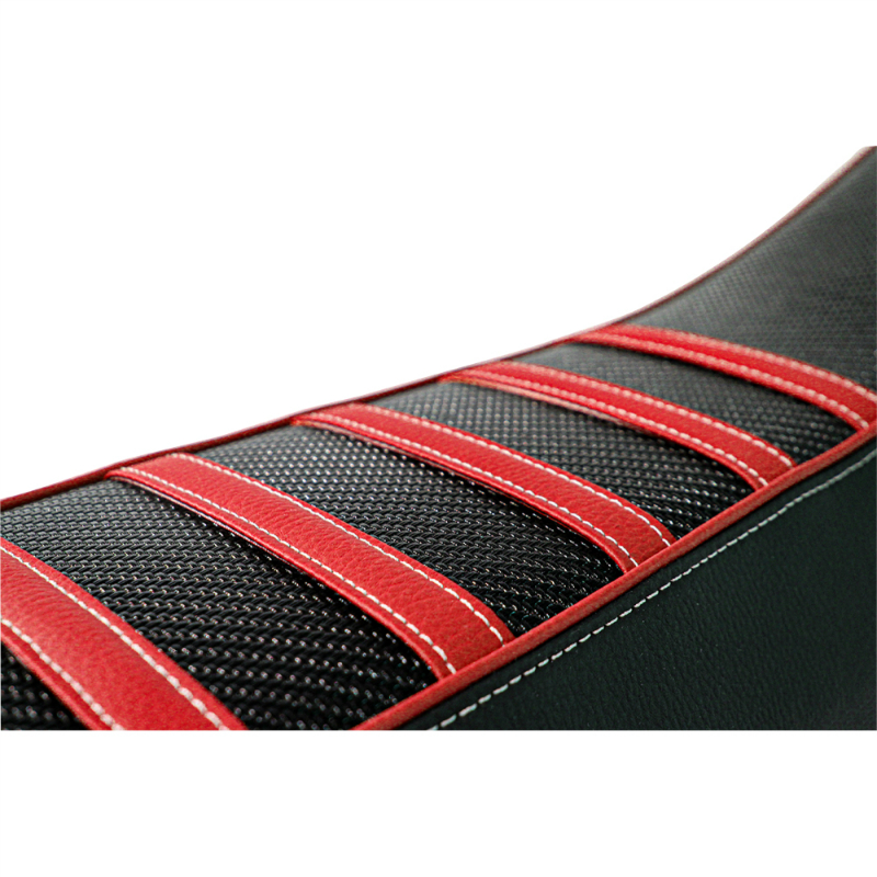 Couvre-housse de selle KRM Pro Ride pour Sherco 50 SE-R, SM-R 2013+ noir-rouge - vue 3