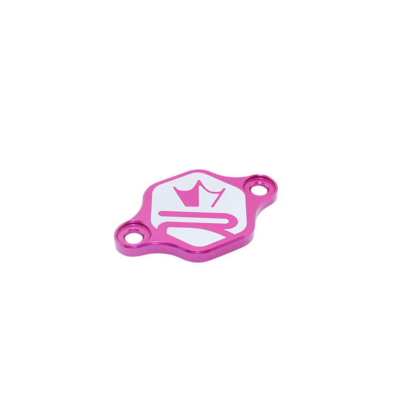 Obturateur pompe à huile KRM Pro Ride aluminium CNC rose Minarelli 50 AM6 Derbi Senda - vue 2