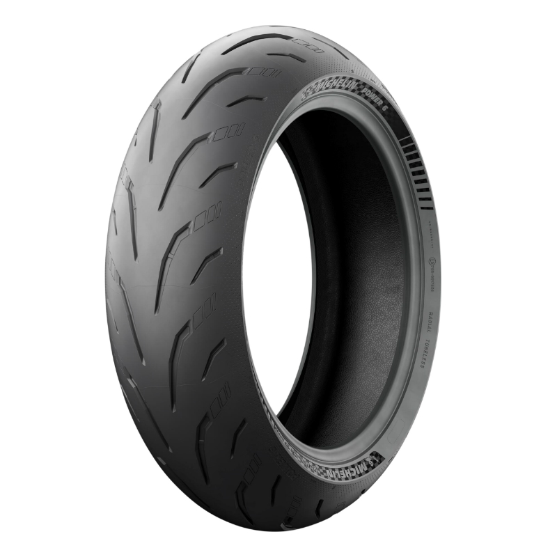 Pneu arrière Michelin Power 6 180/55ZR17 73W TL - vue 2
