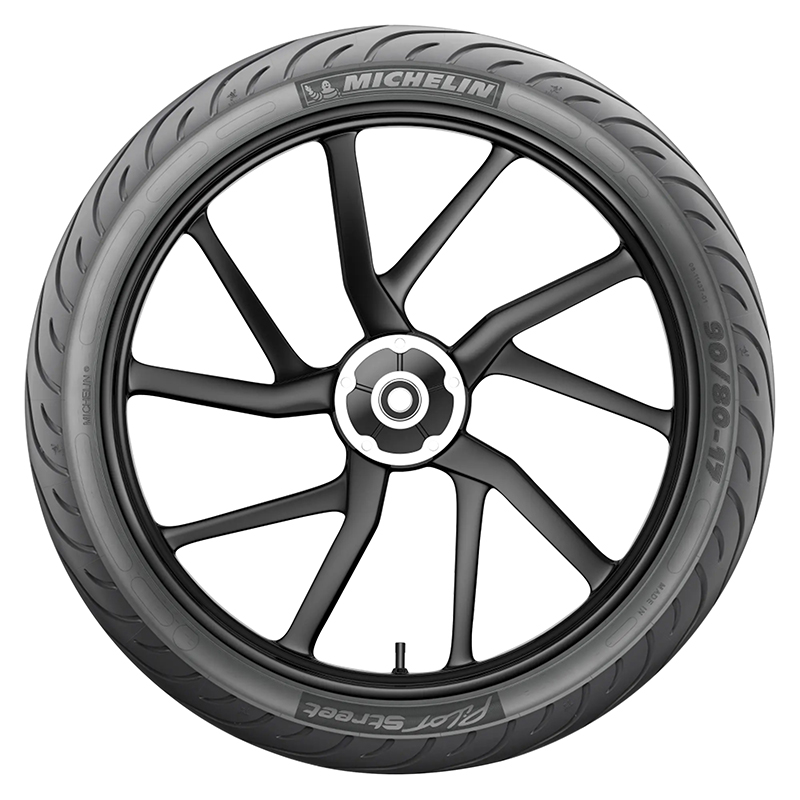 Pneu moto avant 17'' 80-90-17 Michelin Pilot Street TL renforcé 50S - vue 3