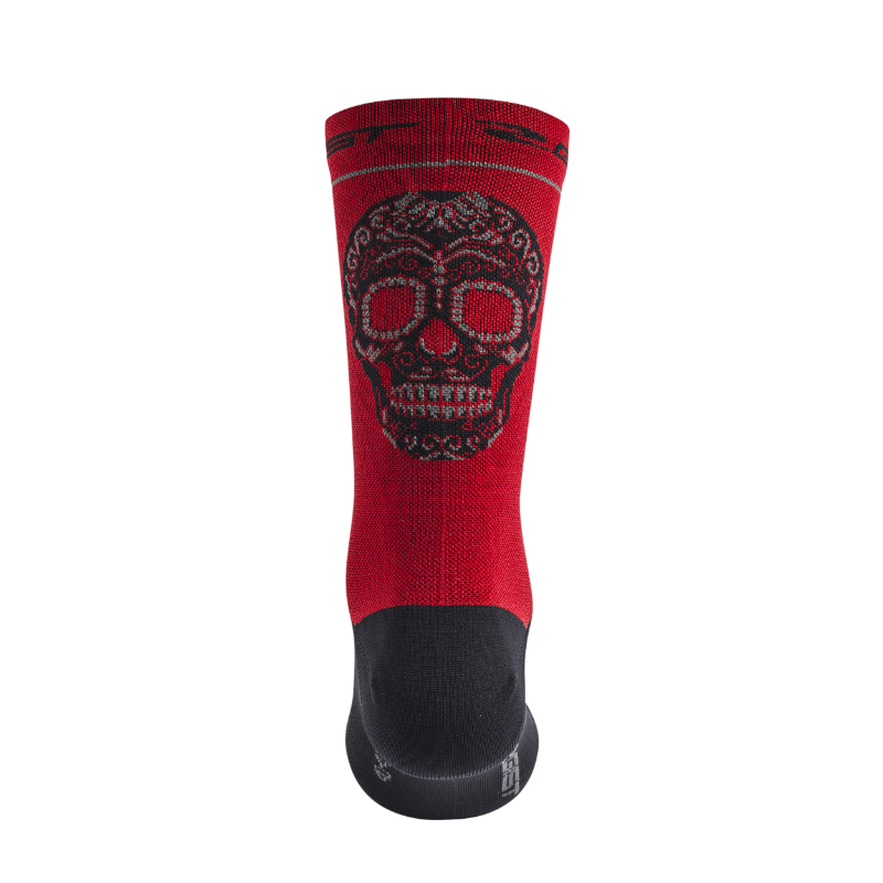 Chaussettes été Gist Crâne-Skull Bordeaux 36-39 hauteur 18 cm - vue 2