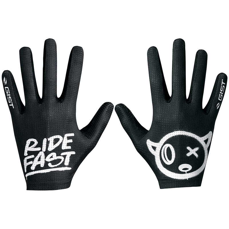 Gants VTT longs Gist Faster Ride Fast noir XL compatibles écran tactile