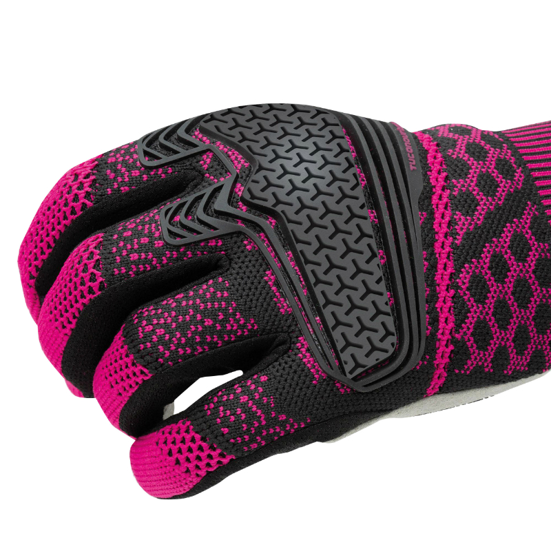 Gants all season tucano mixte supermano noir-rose T10 (l) (homologue en 13594:2015-CE) (compatible ecran tactile) - vue 4