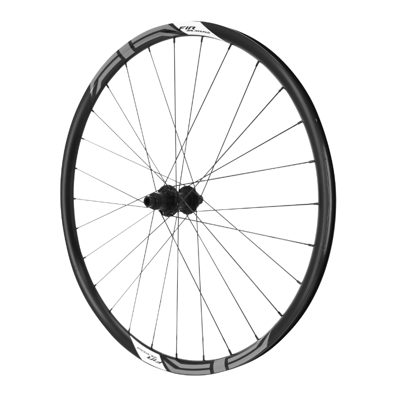 Roues gravel disque 700 Fir Galaxium Centerlock noir cassette SRAM XDR 12V axe traversant 12-100 et 12-142 profil 26 mm (paire) tubeless ready - vue 2