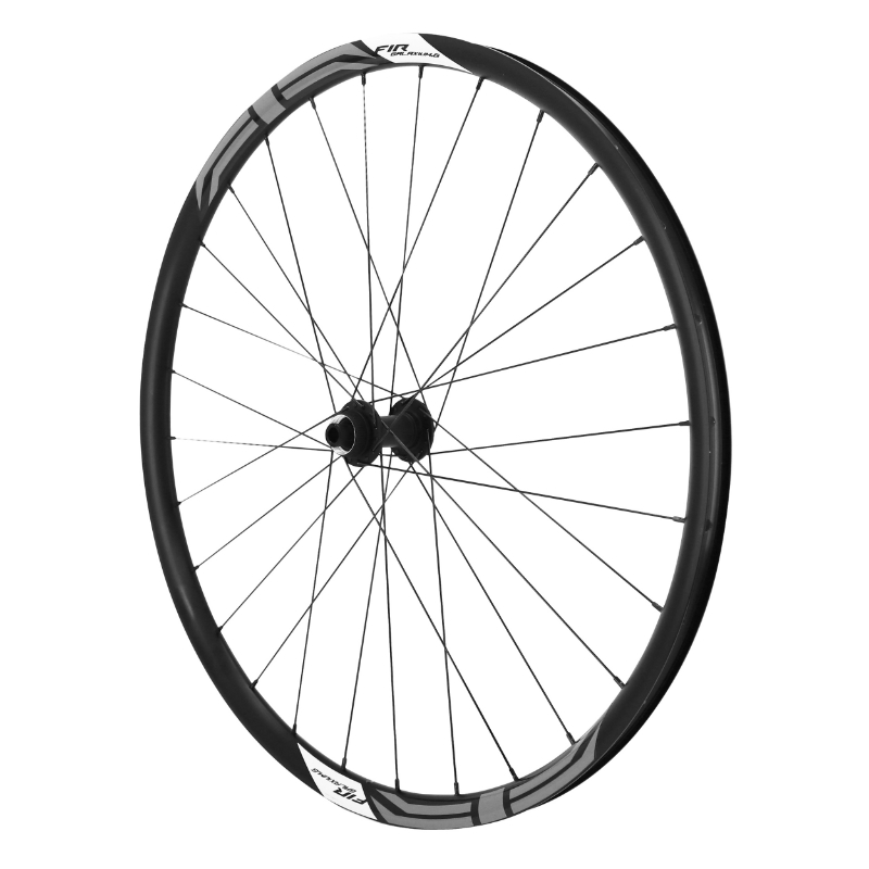 Roues gravel disque 700 Fir galaxium centerlock noir cassette shimano SH 12-11-10V axe traversant 12-100 et 12-142 hauteur-profil 26 MM (paire) - tubeless ready - vue 3