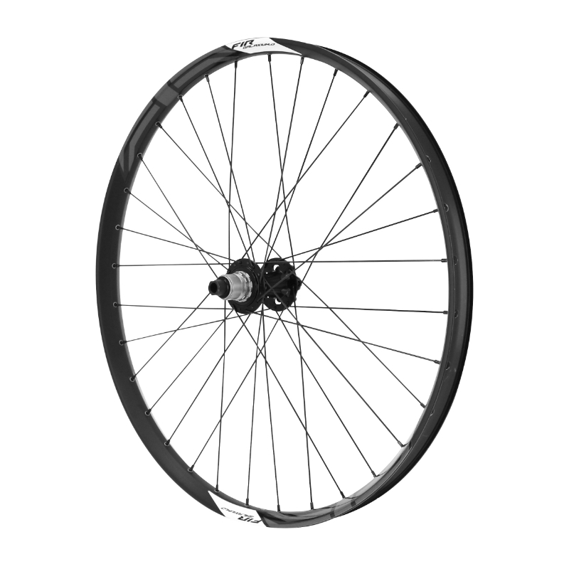 Roues VTT disque 27,5" Fir Galaxium E.Bike disque 6 trous noir cassette SRAM XD 12V axe traversant 15-110 et 12-148 hauteur-profil 21 mm (paire) tubeless ready - vue 2
