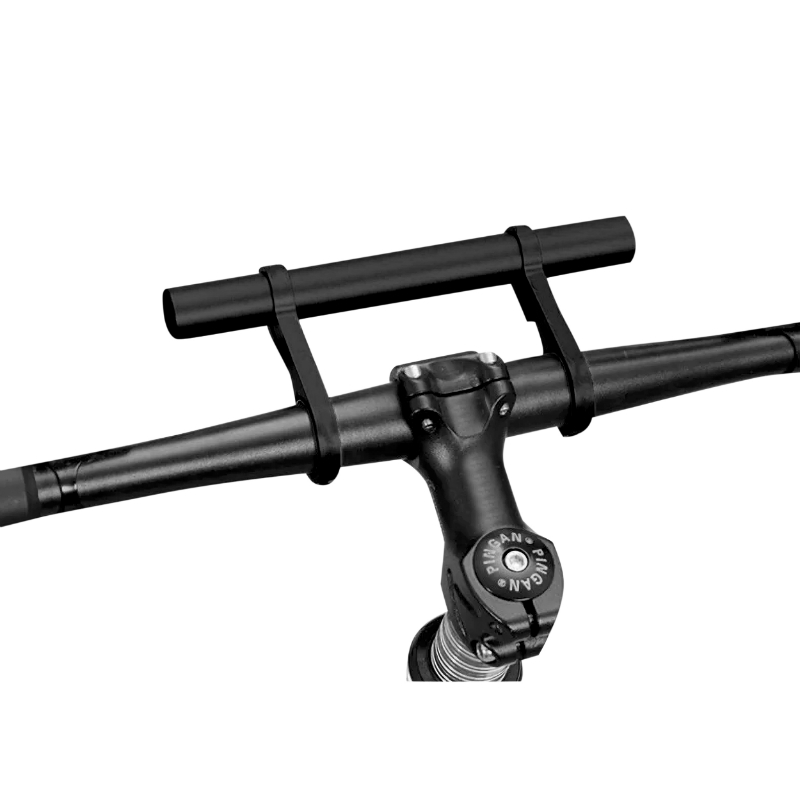 Support extension guidon vélo aluminium noir universel Sélection P2R - vue 2