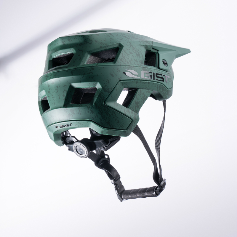 Casque vélo adulte GIST VTT Scrub vert in-mold 52-56 - vue 2